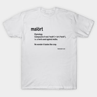 malort: Etymology T-Shirt